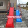 Cầu trượt máng cao máng thấp